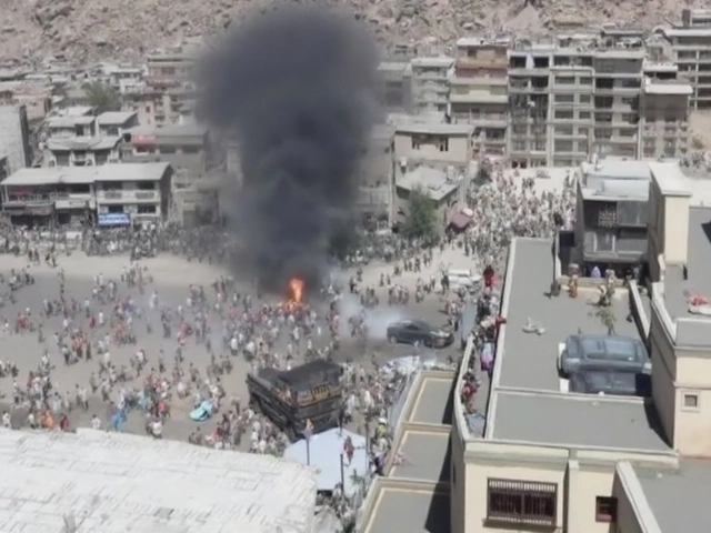 Leh Protests Turn Deadly: CRPF Vehicle Burned, Four Killed Over Ladakh Statehood Demands